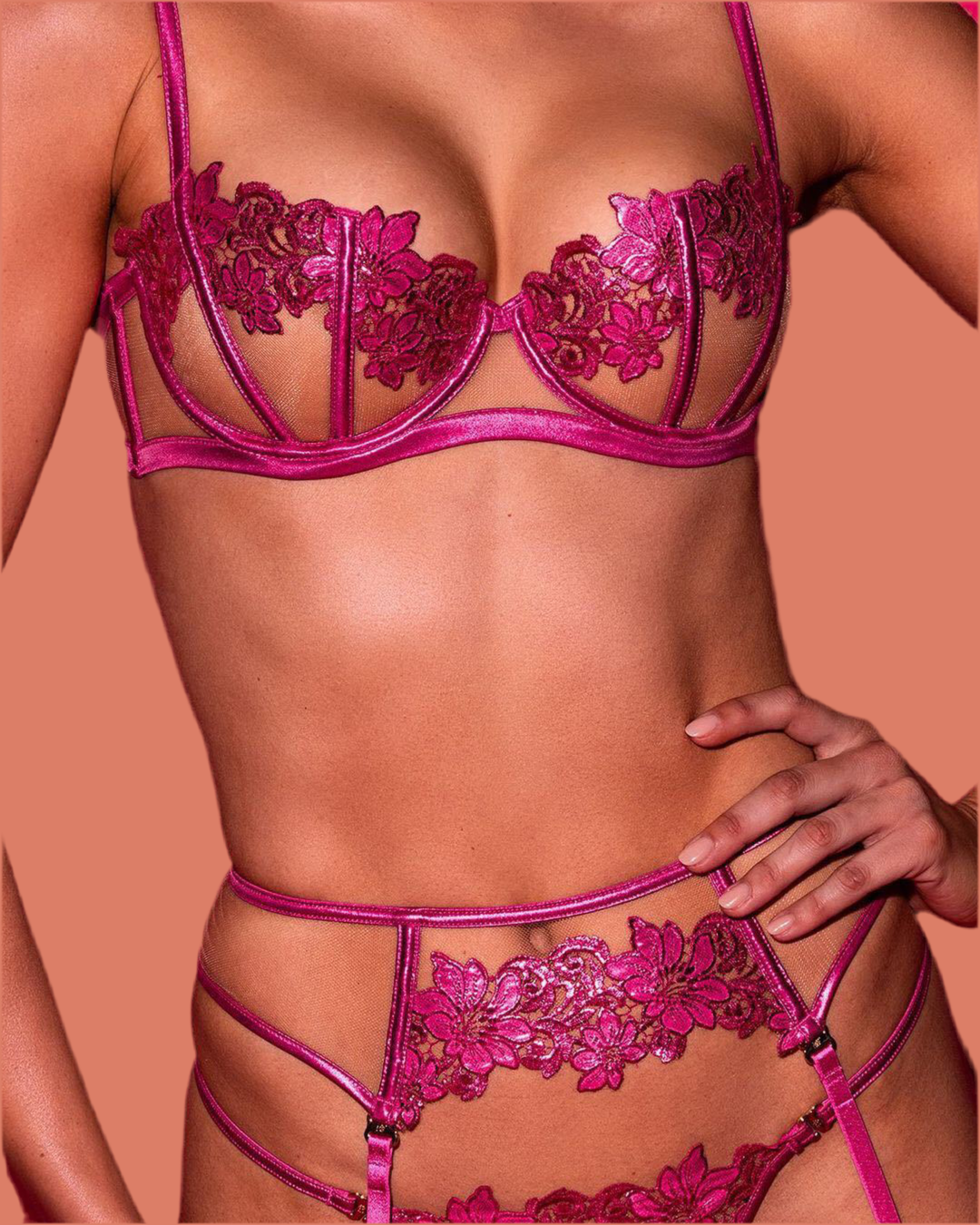 Thong Flower Embroidery Set