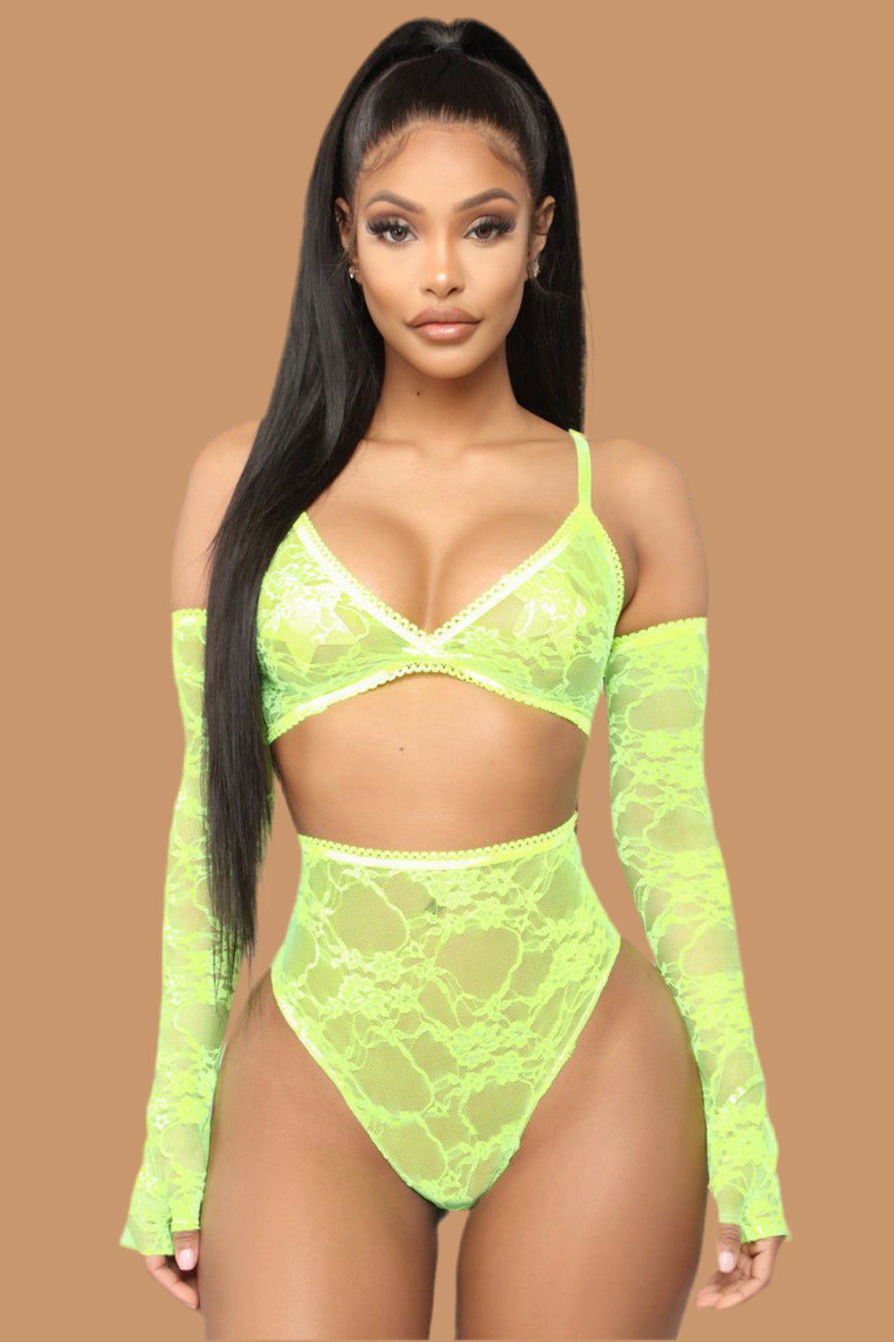 Lace nightdress Set
