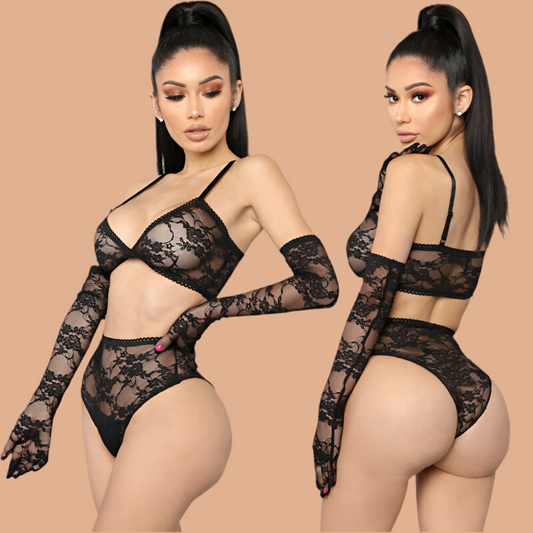 Lace nightdress Set